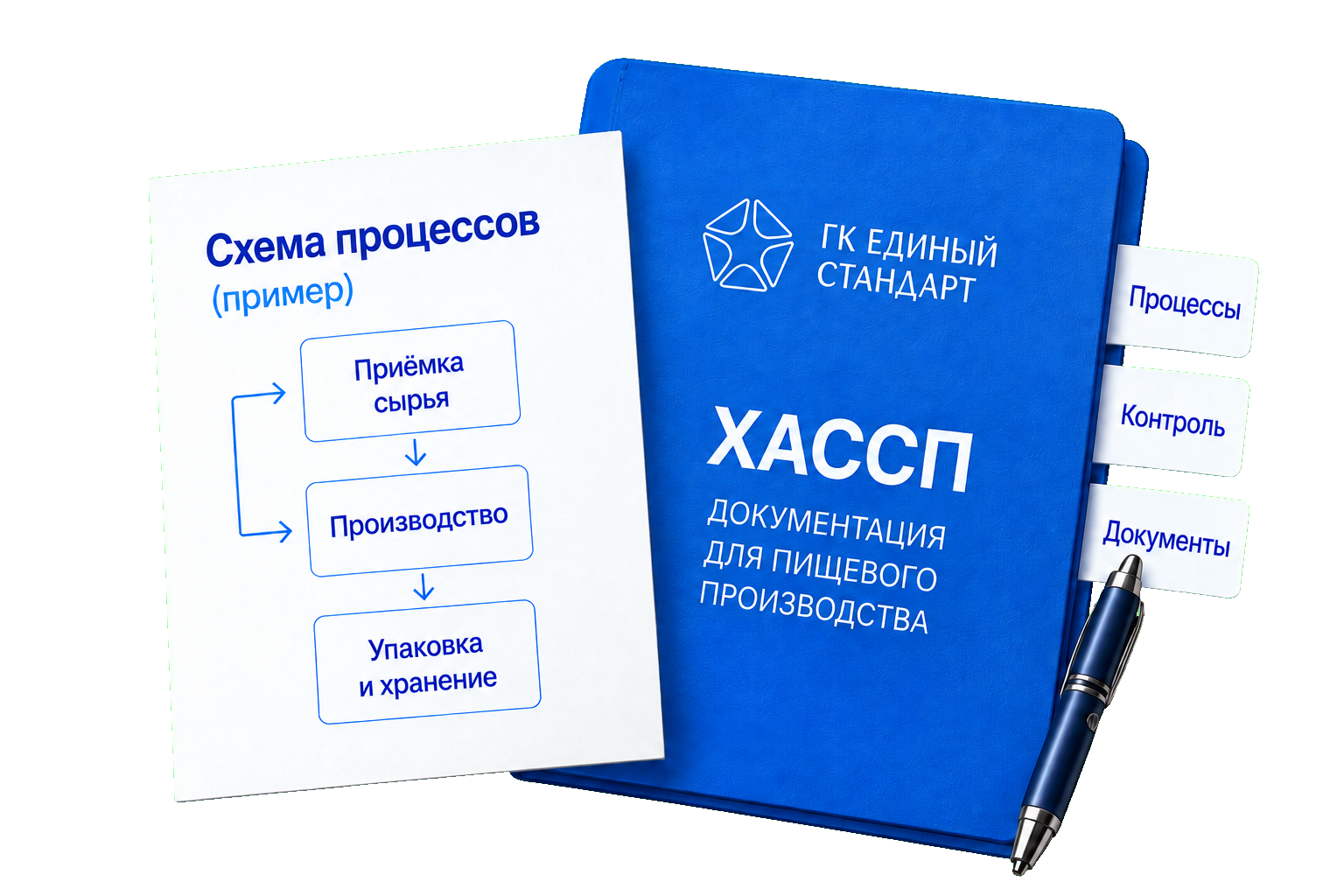 Папка ХАССП и схема производственных процессов